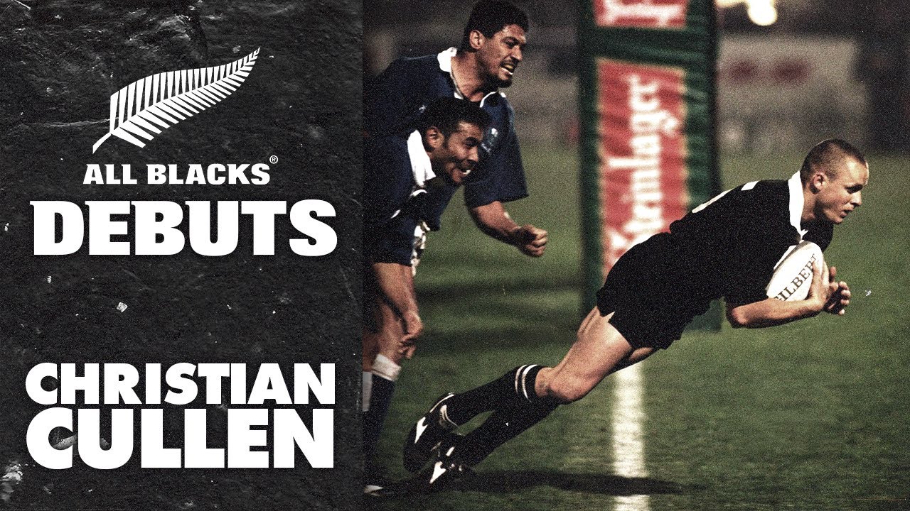 ALL BLACKS DEBUTS: Christian Cullen (1996)