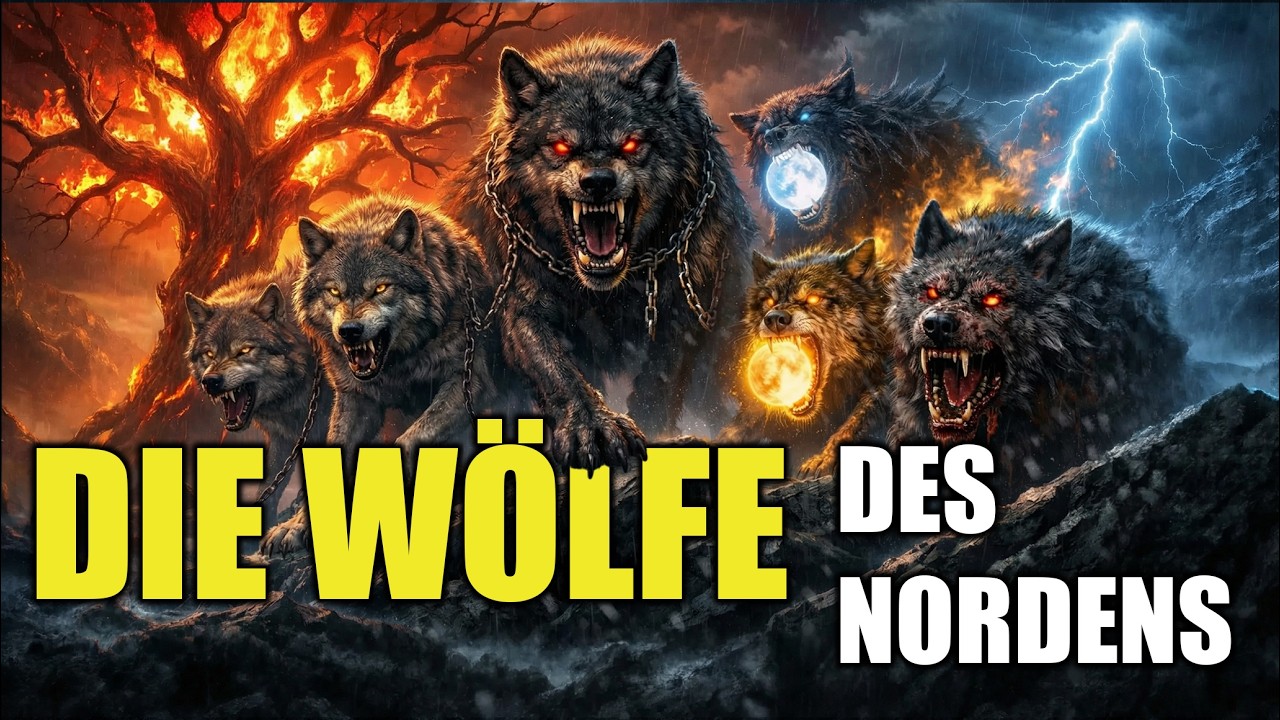 Wölfe bedeuten Unheil? - Wissenslied zu Fenrir, Sköll, Hati, Geri, Freki und Garmr