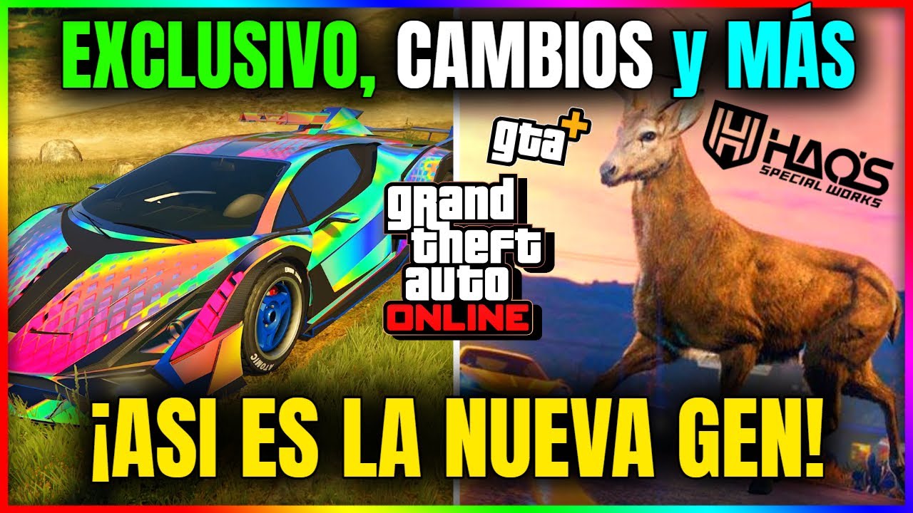 Así es la NEW GEN de GTA5 Online PC! TODO LO NUEVO y EXCLUSIVO de Esta Versión ¿Vale la Pena?