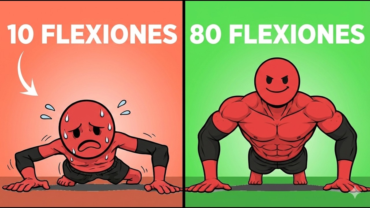 Cómo hacer más de 80 flexiones en una serie (método comprobado)
