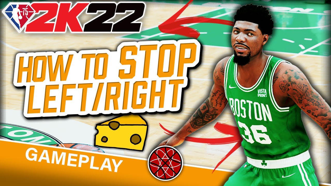 NBA 2K22 How to Stop LEFT RIGHT Cheese : On Ball Defense Tutorial 2K22