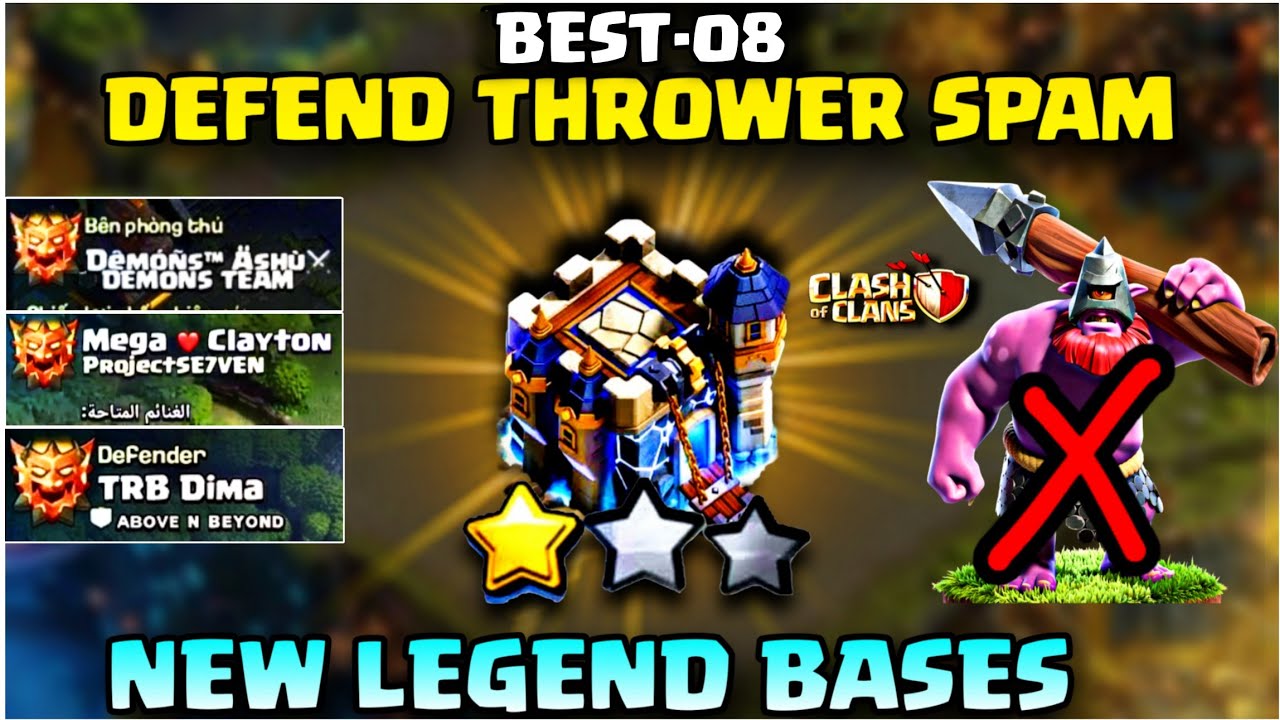 Top 8 Best Town Hall 18 Bases for 1 STARS ! With TH18 War Base Link (Clash of Clans)