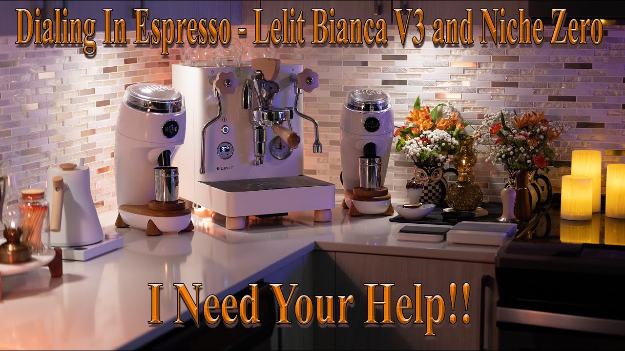 Lelit Bianca V3 dialing in espresso | I need your help