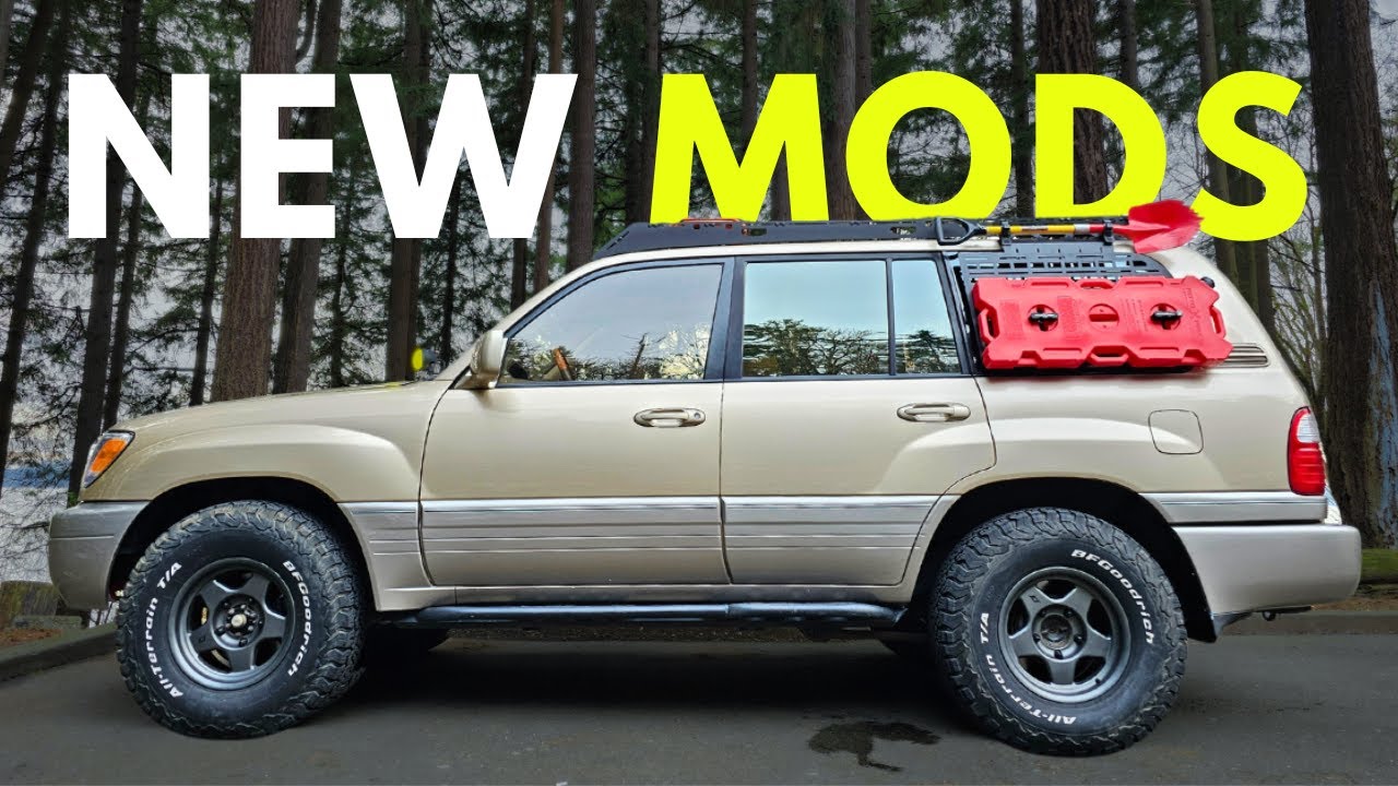 HUGE New Upgrades for our Lexus LX470 / 100 Series Land Cruiser!