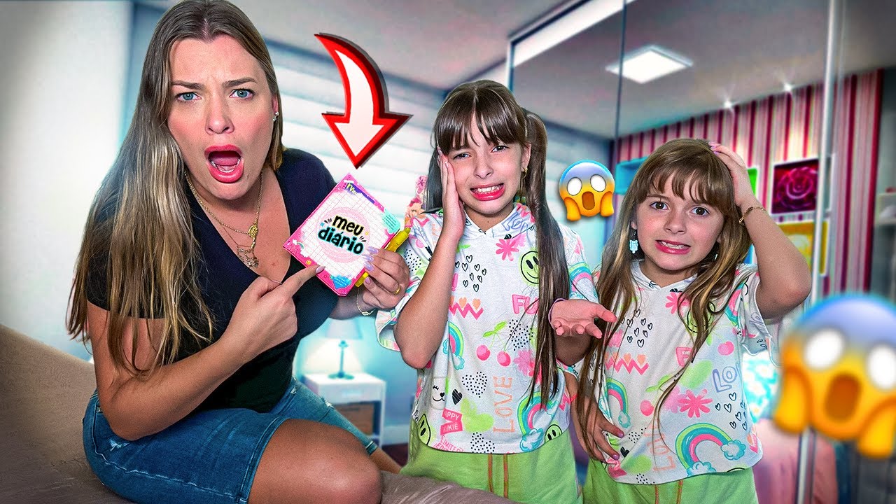 DESCOBRIMOS 😱😱😱 E FICAMOS SURPRESOS - Laurinha e Helena
