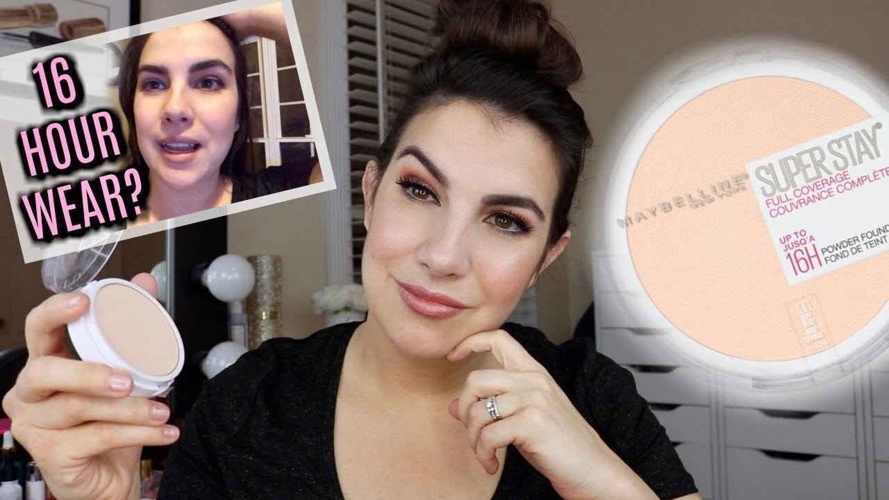 FULL COVERAGE Drugstore Powder? Review, Tutorial, Wear Test