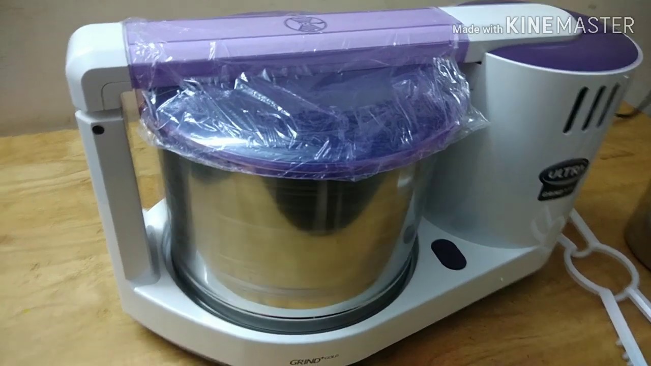 Ultra Grind+ Gold Table Top Wet Grinder Demo