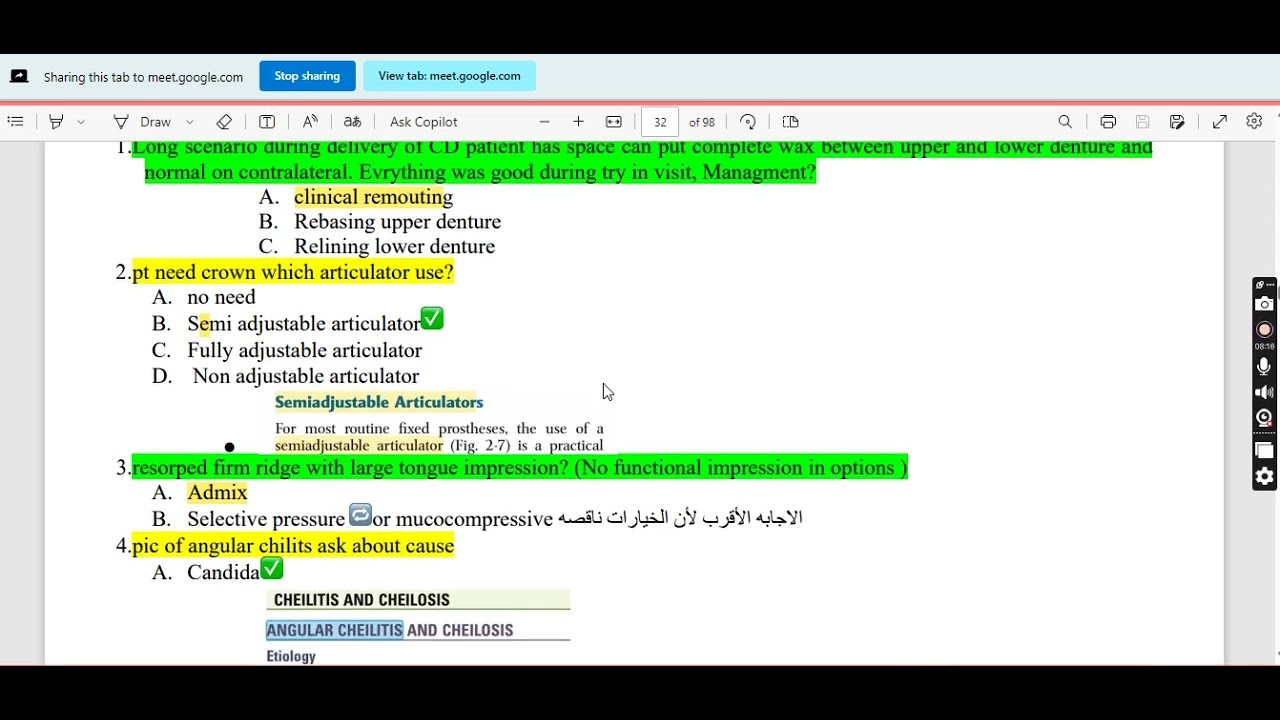Removable (part 1) رفيع المقام 19 dr.malaz شرح #