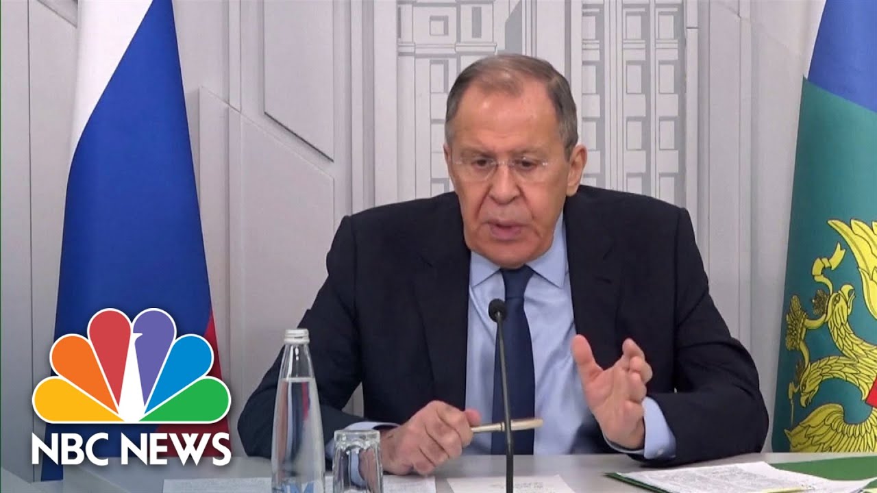 Pope's 'Unchristian' Comments Criticized By Russia's Lavrov