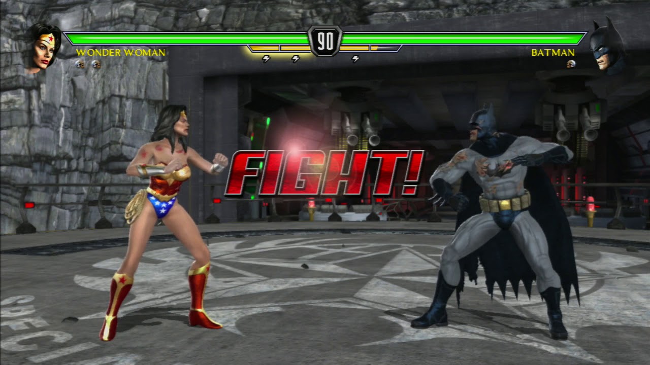 MK VS DC Battles - Wonder Woman VS Batman