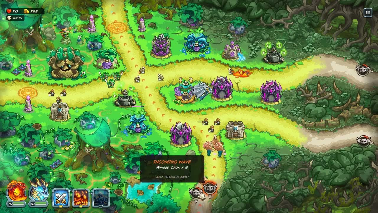 Kindom Rush 5 Alliance! level 20!