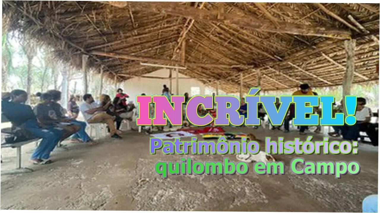 INCRÍVEL! Patrimônio histórico: quilombo em Campo Grande é o 1º tombado no país