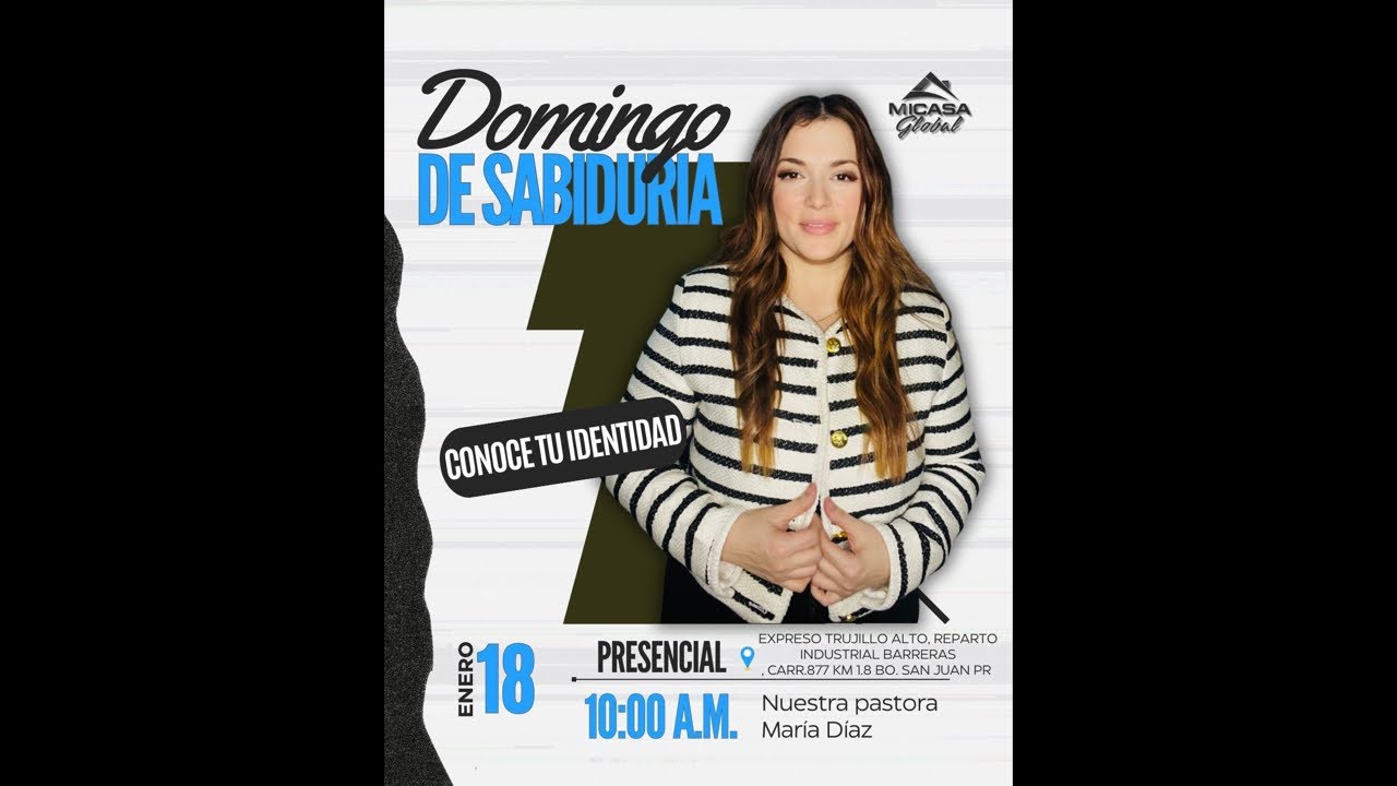 Domingo de Sabiduría: Conoce tu identidad - P María Díaz