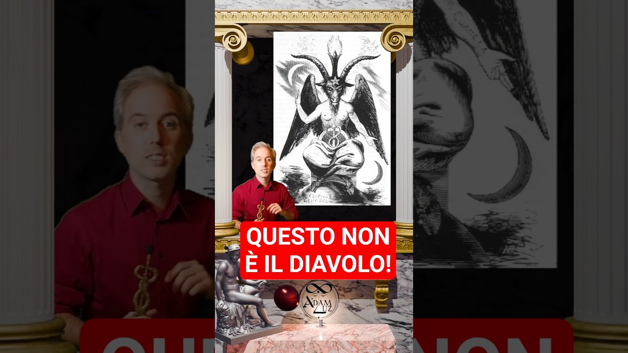 Il significato del Bafometto di Levi #esoterismo #bafometto #baphomet #kabbalah