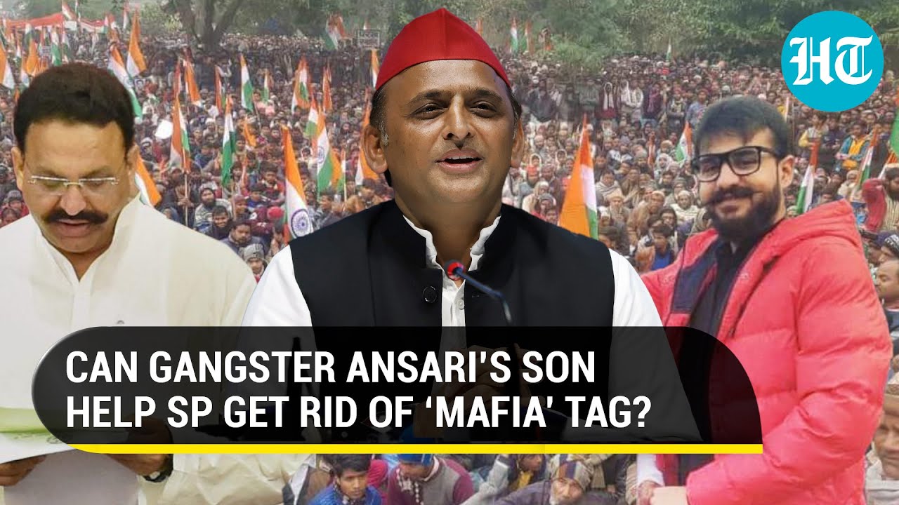 'Mafia tag on SP': Is Akhilesh using Gangster Ansari's son to clear party name? | #ElectionsWithHT