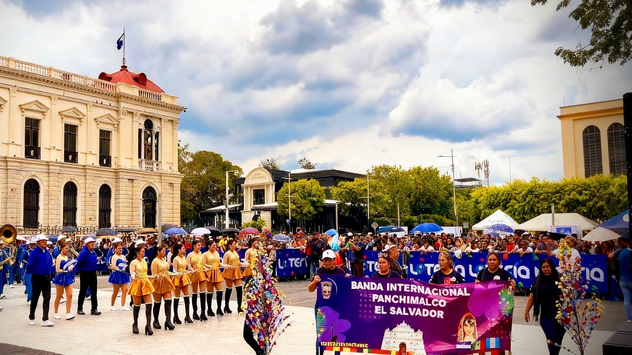 Desfile de Bandas ✨ Banda Internacional Panchimalco 🇸🇻 El Salvador