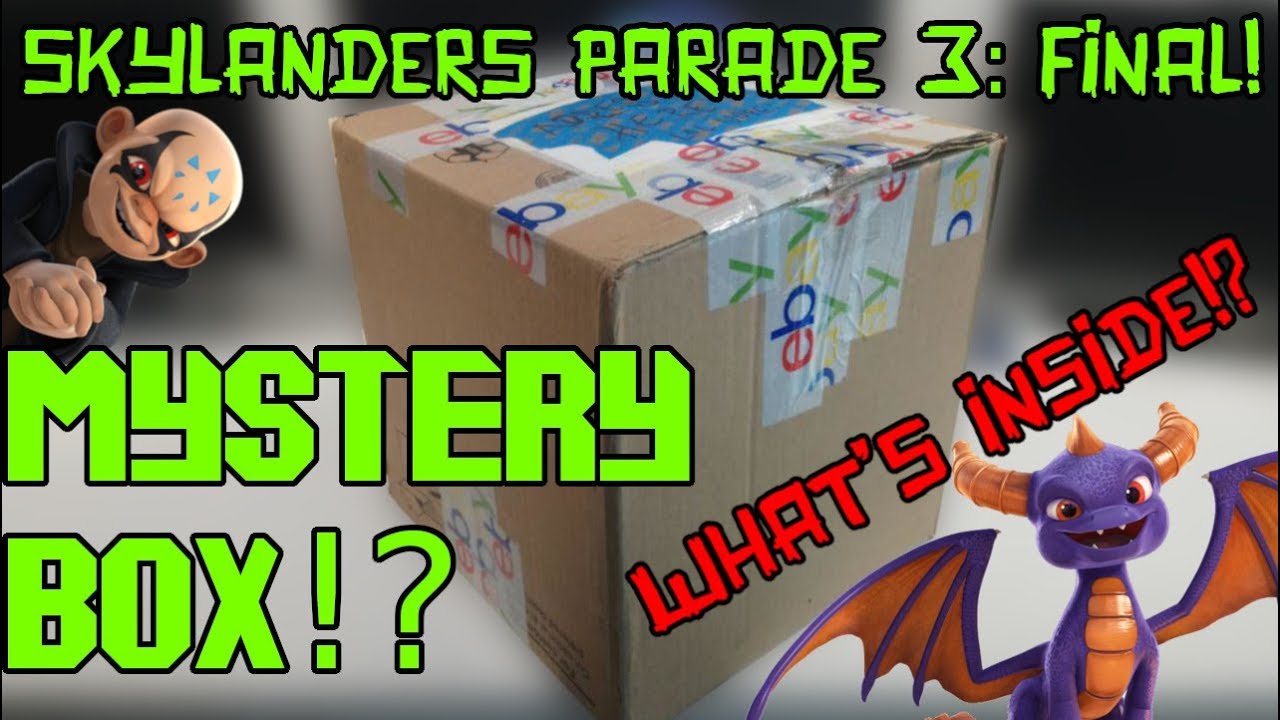 SKYLANDERS PARADE 3 - FINALE!!: A New Game, and a Mystery Box!