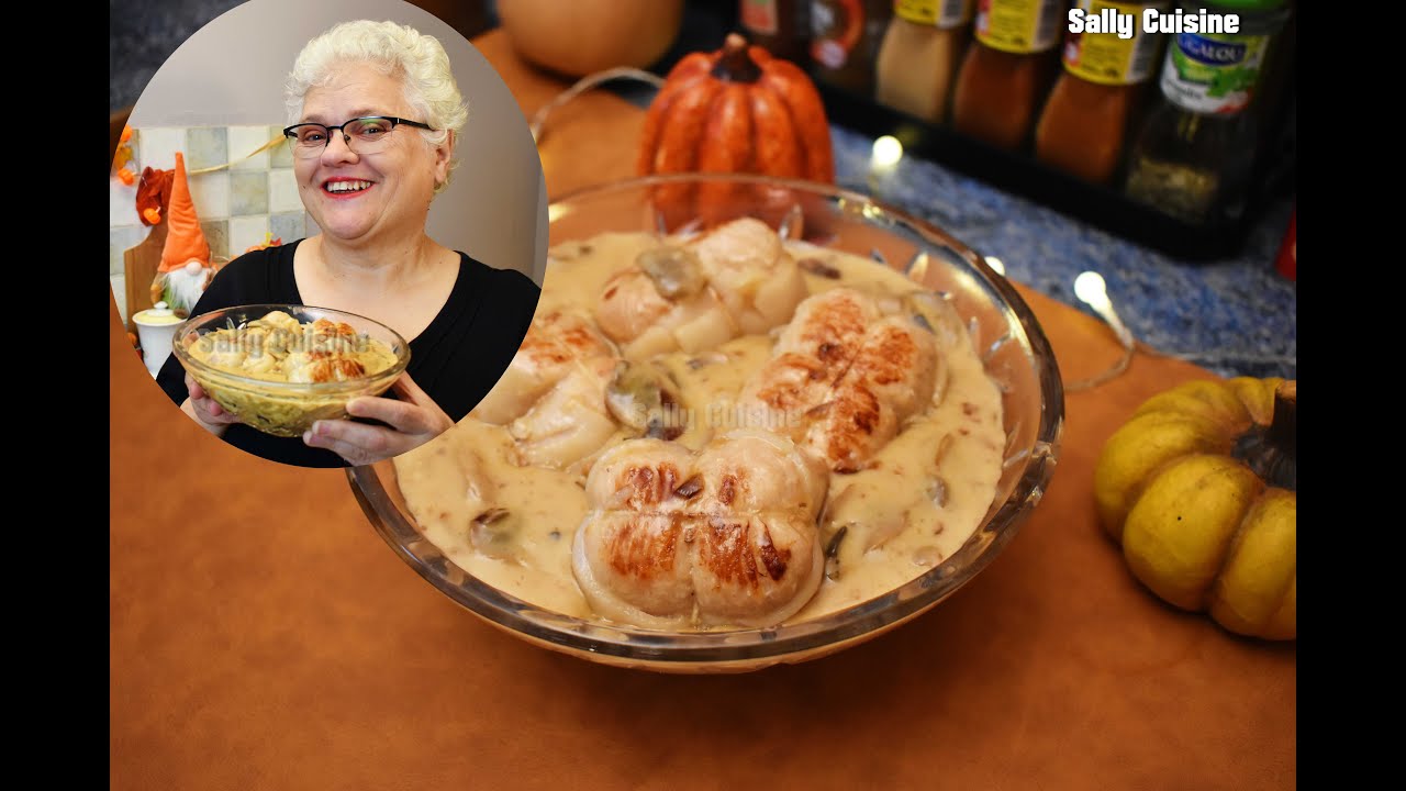 PAUPIETTES DE DINDE AUX CHAMPIGNONS AU COOKEO | SALLY CUISINE