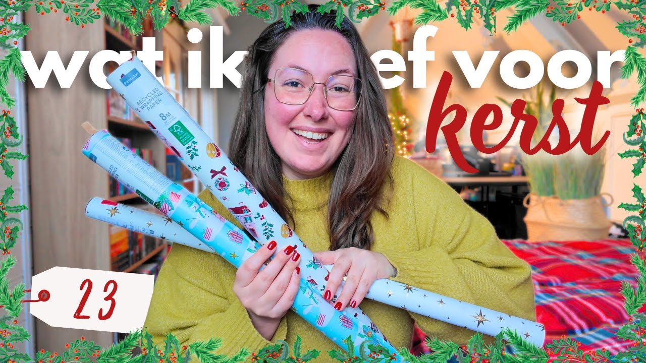 Wat ik geef voor kerst 🎁 & alle cadeautjes inpakken / Vlogmas 23
