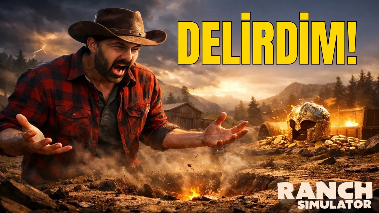 Hançeri Kaybettim, Delirdim… Sonunda Migferi Bulup SERVET Kazandım! | Ranch Simulator Bölüm 9