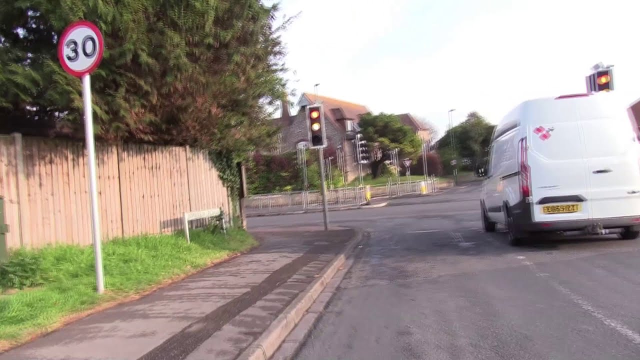 3 mile cycle trip through Felpham village and seafront West Sussex during lockdown