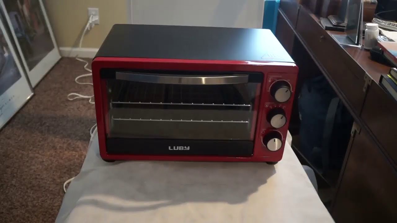 Luby Convection Toaster Oven with Timer Review,  Good For Toasting, So So for Baking