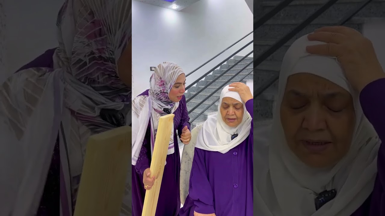 رجع من السفر وكشف حقيقه امه مع مراته