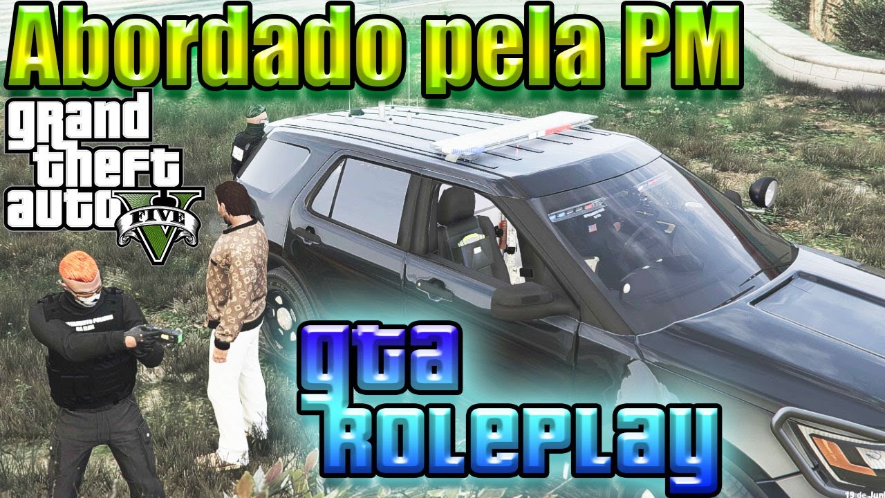 GTA V - Polícia me abordou - Fui preso? Roleplay