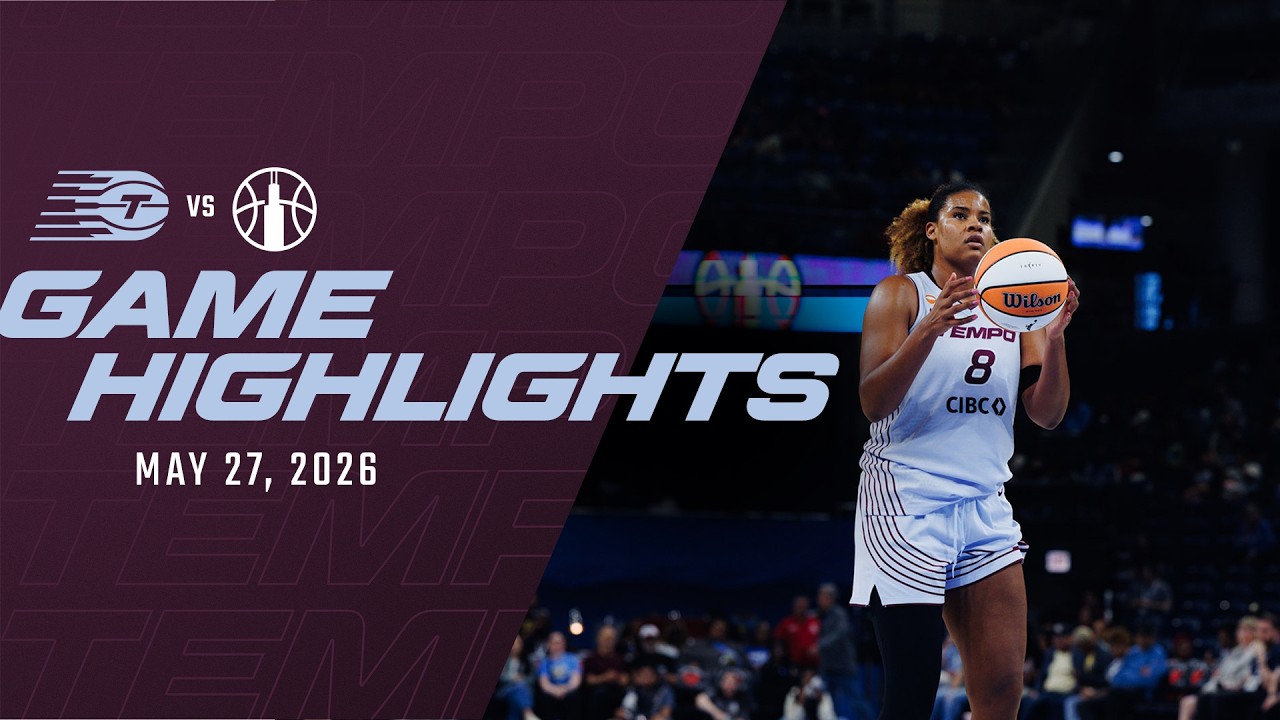 Toronto Tempo vs. Chicago Sky | Game Highlights | May 27, 2026