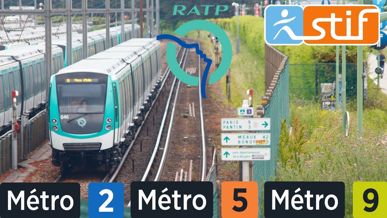 [RATP]Les MF01 RATP et STIF du Métro Parisien 🚇 #metroparisien #ratp