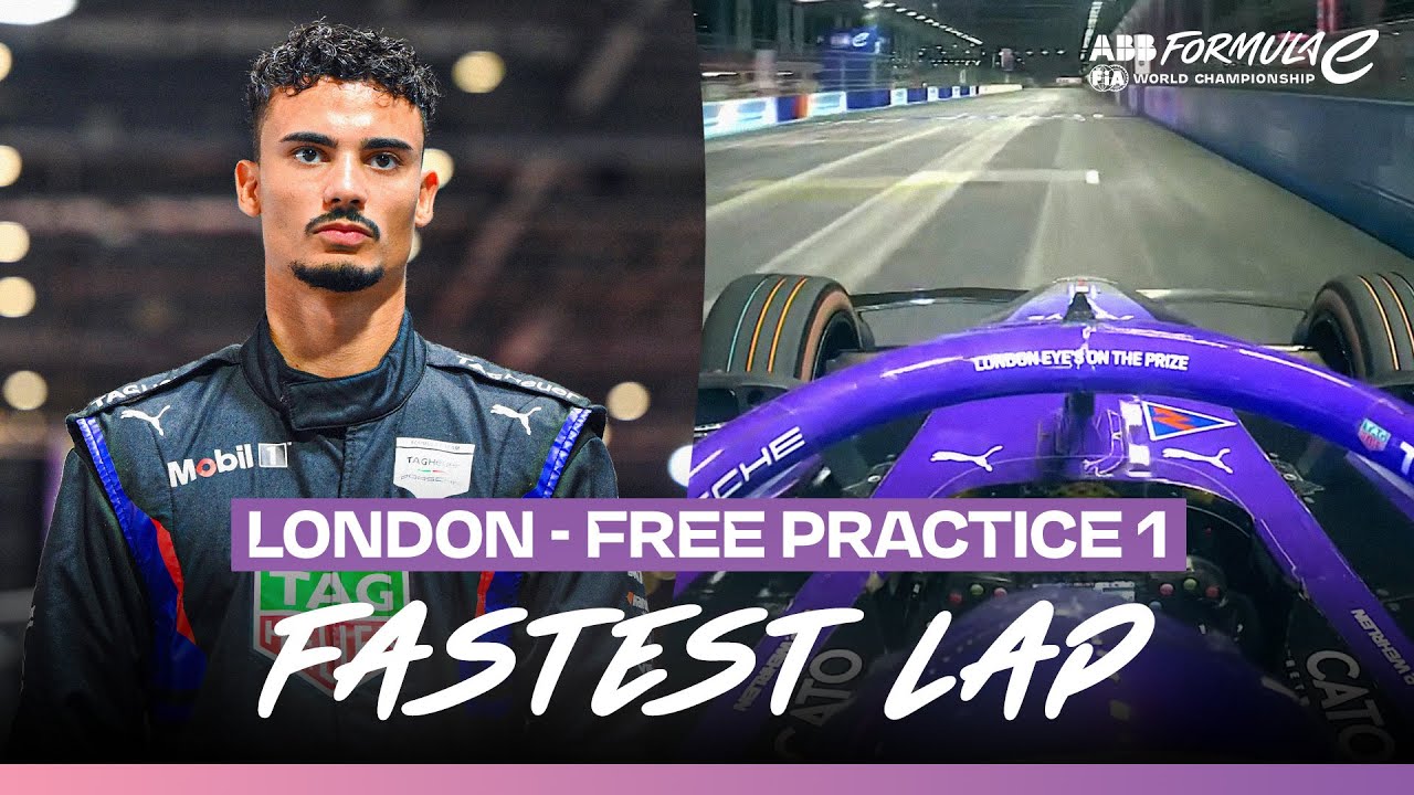 Pascal Wehrlein Sets The Fastest Lap in London ⚡ | 2025 Marvel Fantastic Four London E-Prix