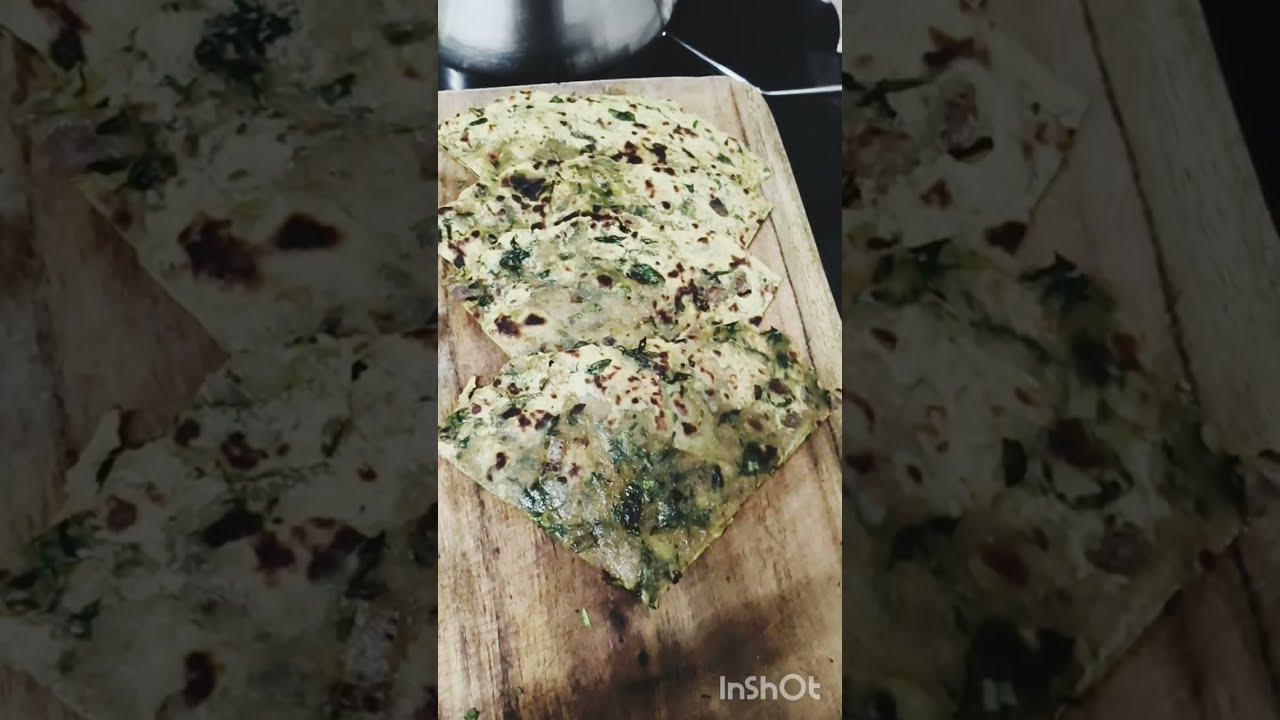 Menthye soppina chapati 🍕