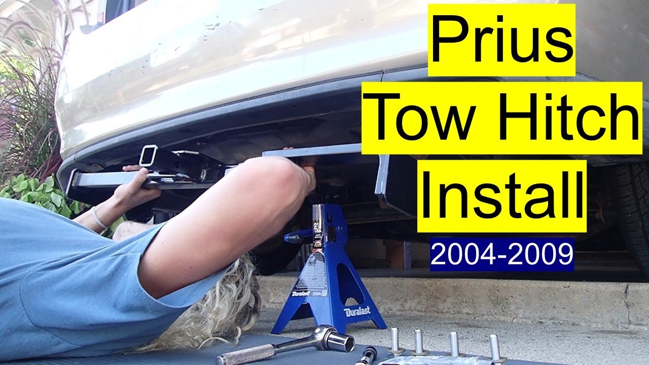 HOW TO INSTALL PRIUS TOW HITCH (2004-2009)
