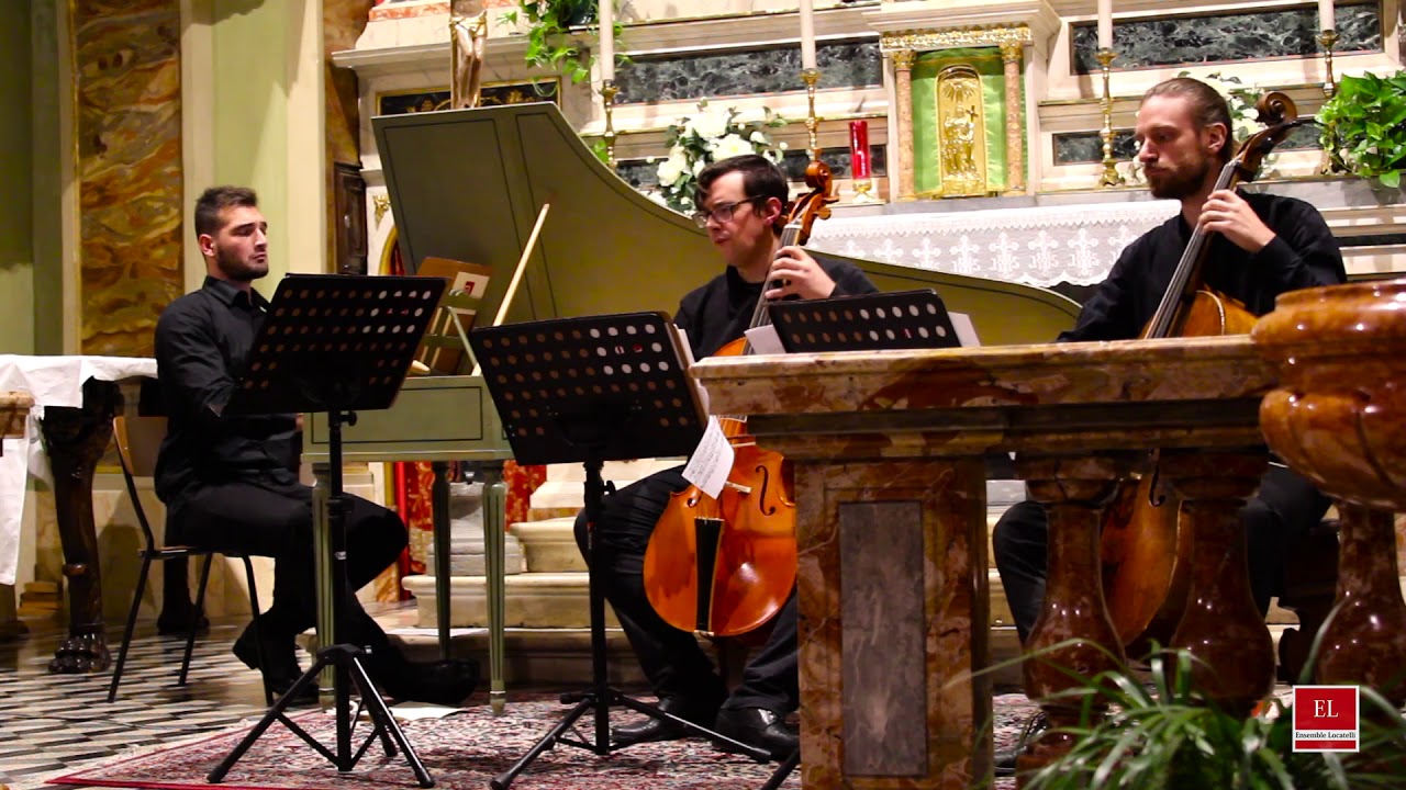 G.F. Handel, Sonata for violoncello piccolo - Ensemble Locatelli (VIDEO HD)