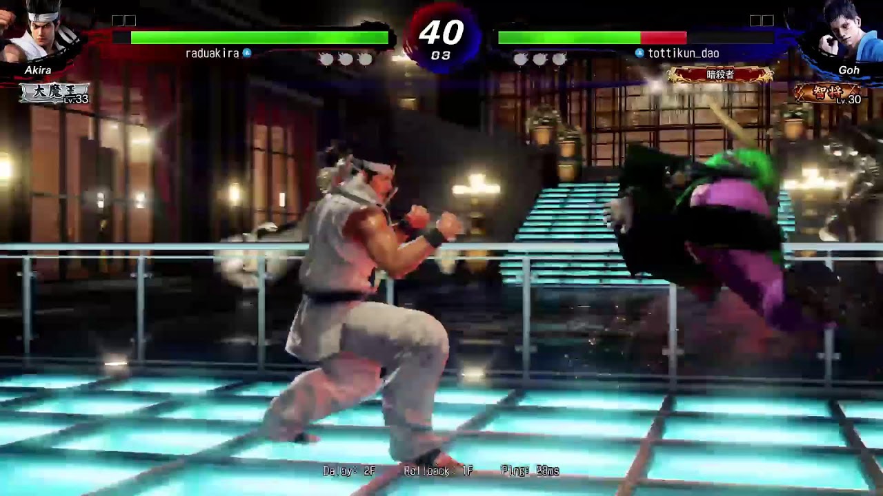 VF5 REVO　大人しくバーチャルファイティンガー、、、。