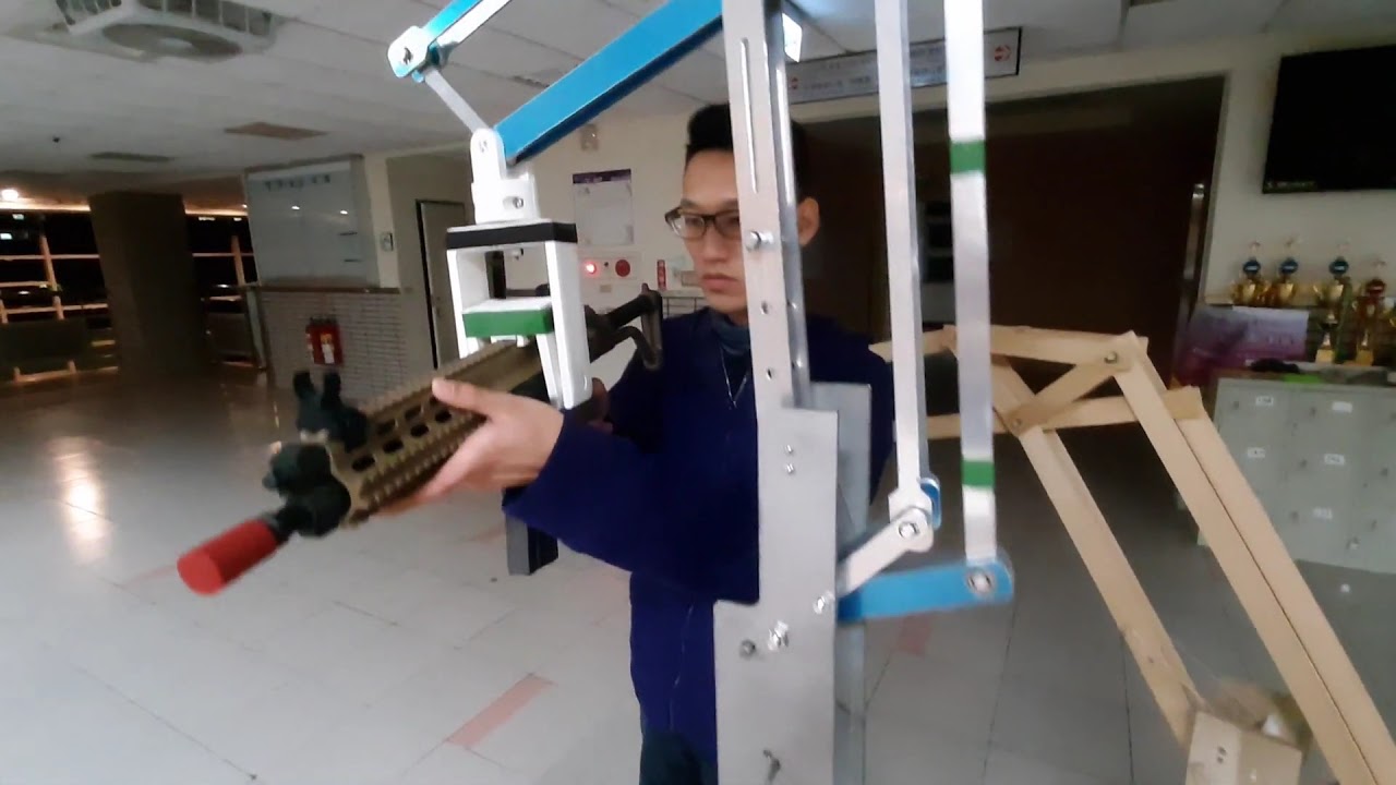 2-DOF Gravity-balanced Manipulator with Springs and Auxiliary Linkages