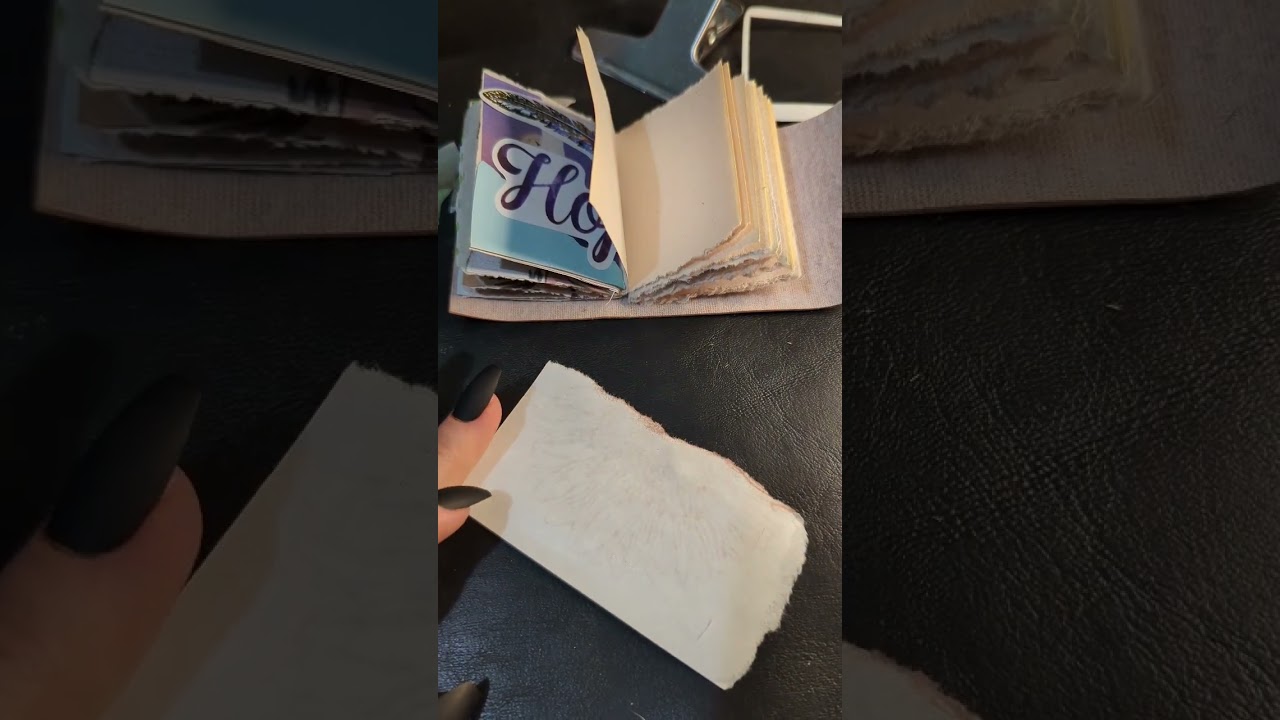 Happy girl #minijournal #journaling  #journal #asmr