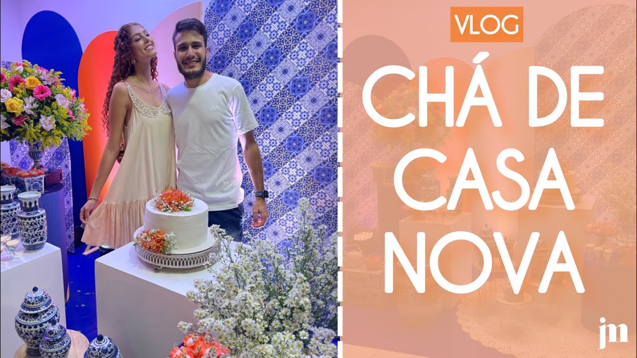 VLOG: Chá de casa nova | Chá de cozinha + brincadeiras com os noivos