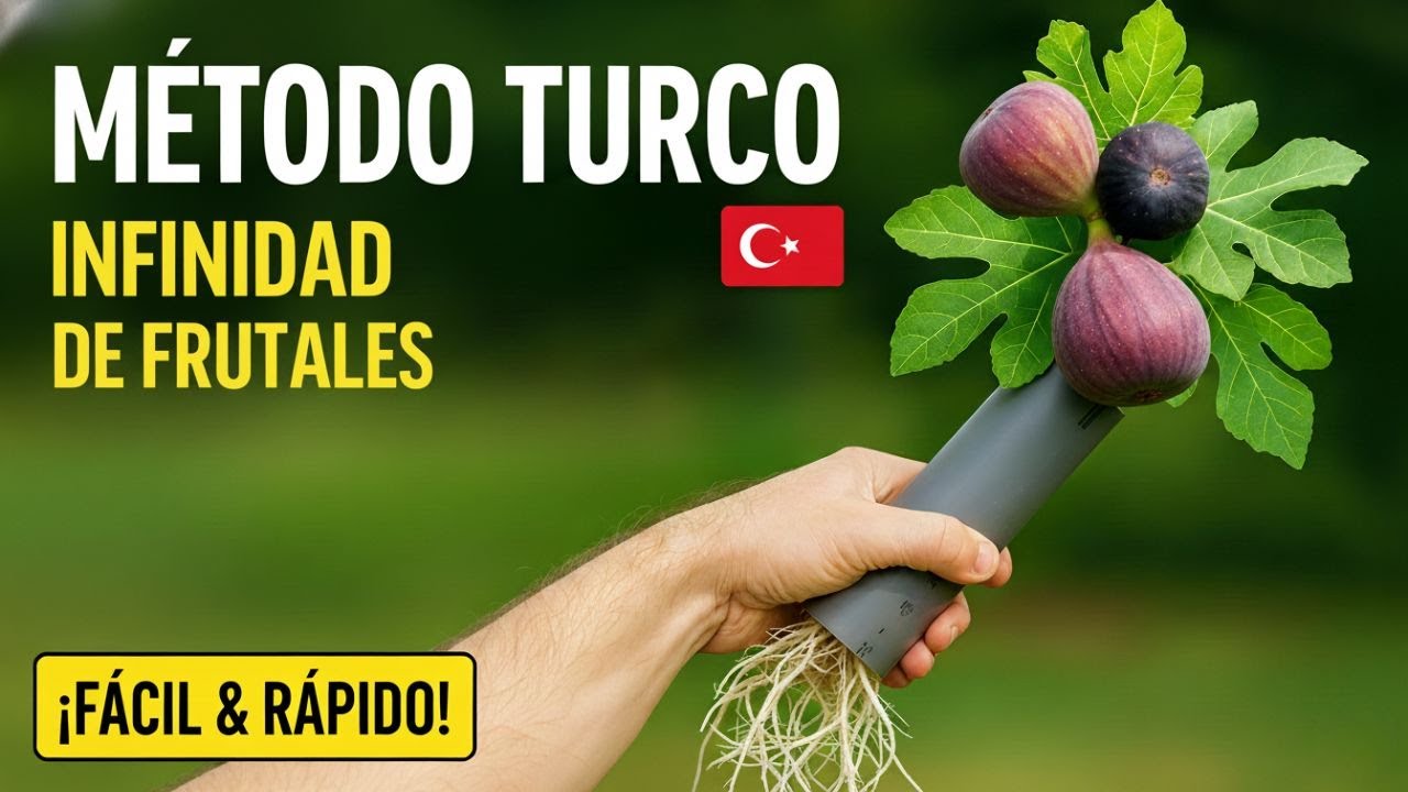 MÉTODO TURKO : cómo sacar varios árboles de una sola rama