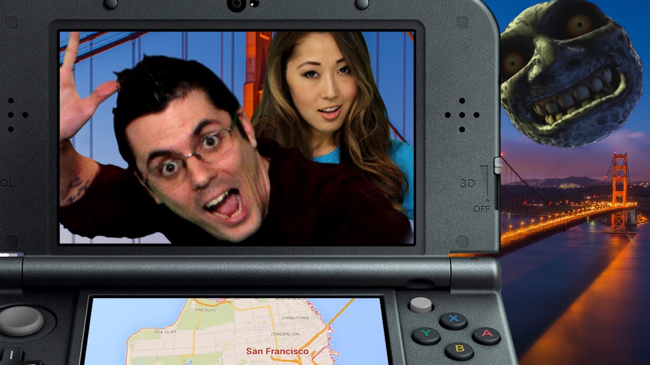 FIRST LOOK AT THE NEW 3DS XL!! (Smosh Games Field Trip)