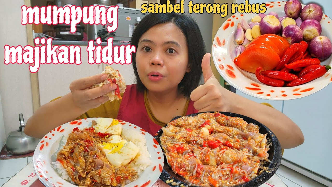 MUMPUNG MAJIKAN TIDURR ‼️ Nyambel TERONG REBUS