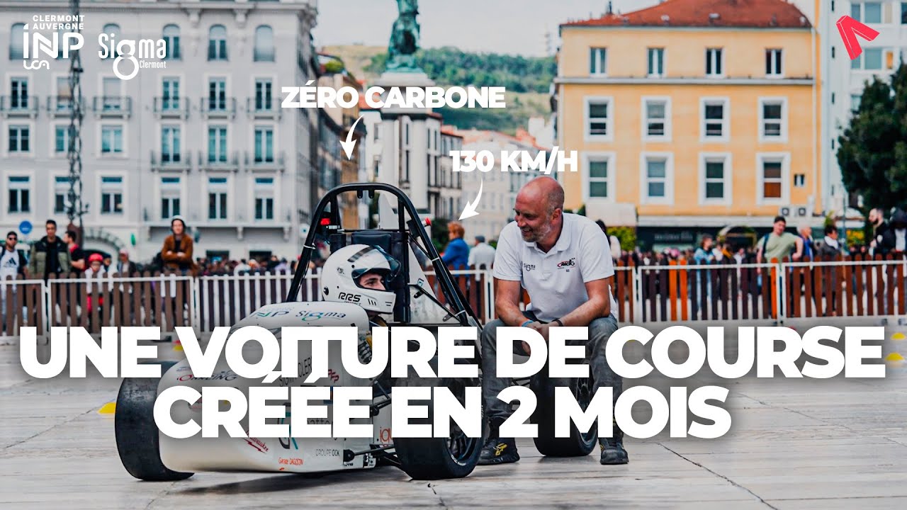 Une voiture de course créée en deux mois