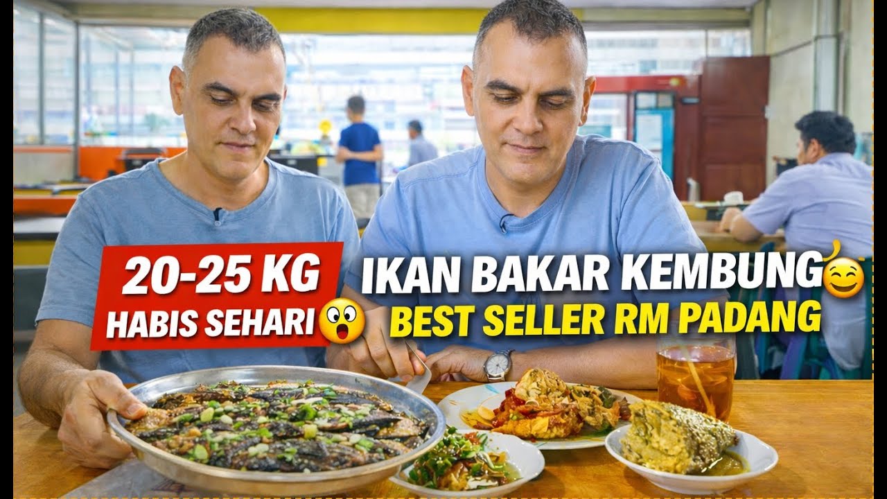   GAK KUAT‼️IKAN BAKAR KEMBUNG CABE IJO RM PADANG,PEDAS+GURIH 😍