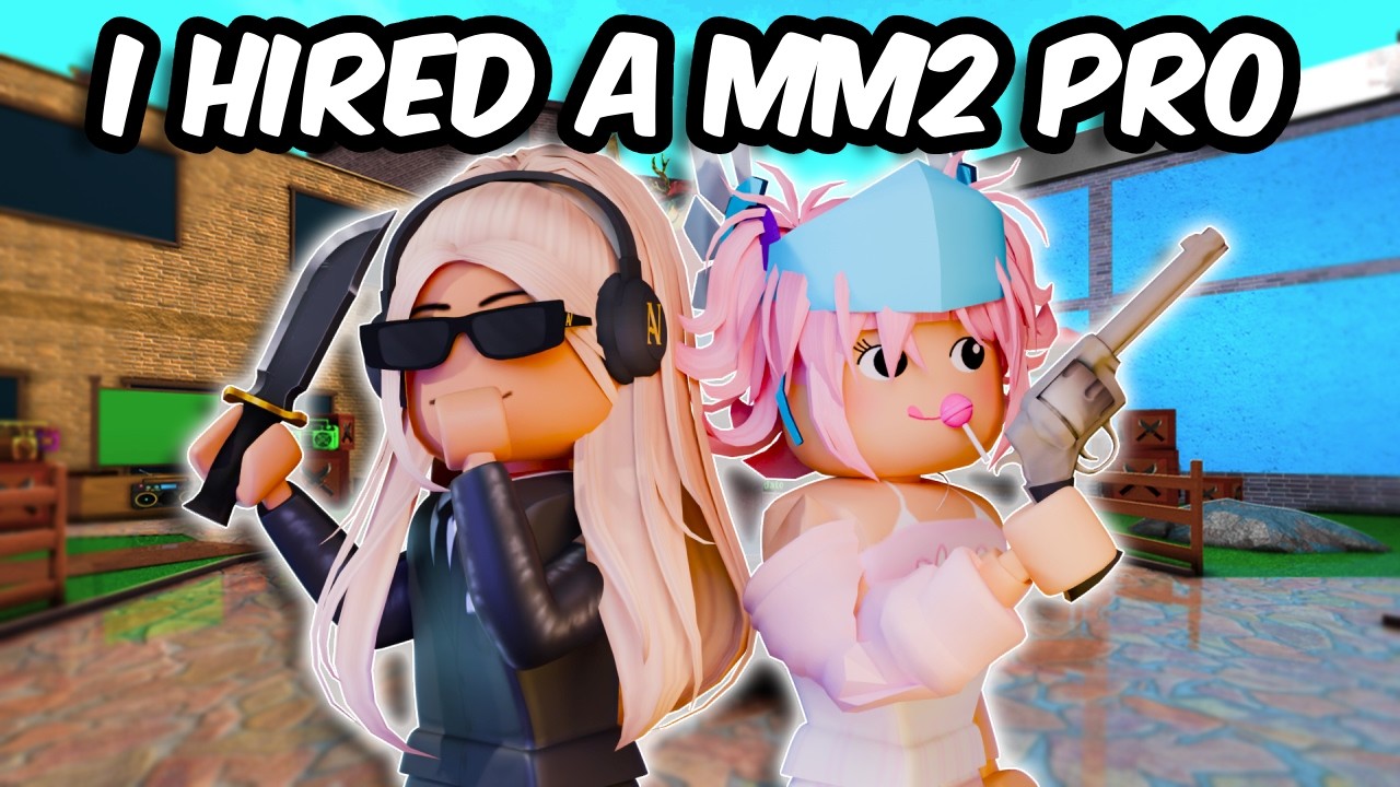 Я нанял Vanibean, чтобы он научил меня играть в MM2...