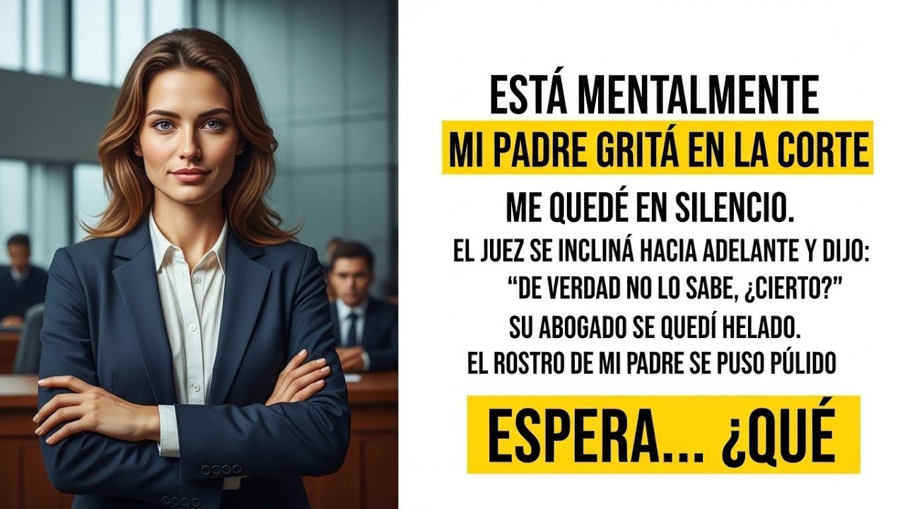Mi padre me humilló en el tribunal… hasta que el juez se inclinó