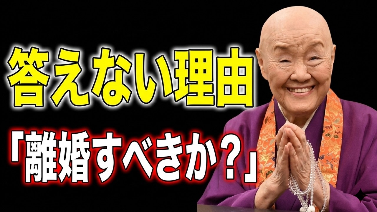 【涙】「離婚すべきか」眠れない夜のあなたへ…娘を捨てた罪を背負いながら九十九歳まで人々を救い続けた瀬戸内寂聴の答え