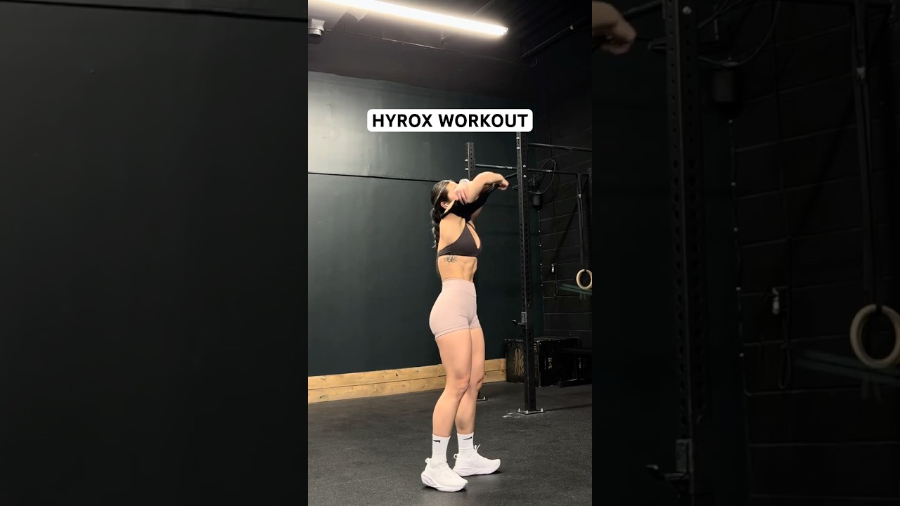HYROX WORKOUT #hyroxworkout #hyroxathlete #hyroxtraining