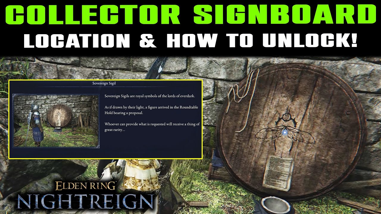 Collector Signboard Location & How to Unlock in Elden Ring Nightreign
