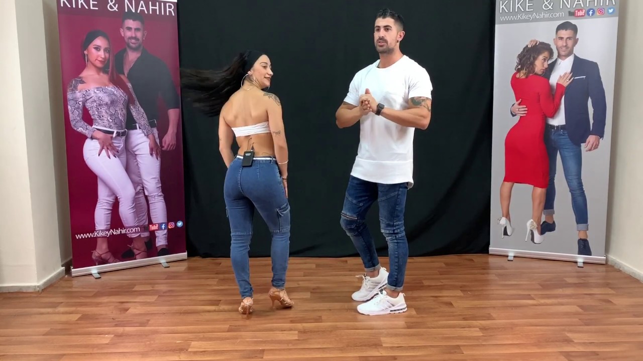 LEARN TO DANCE SENSUAL BACHATA!  KIKE AND NAHIR (clase 2)