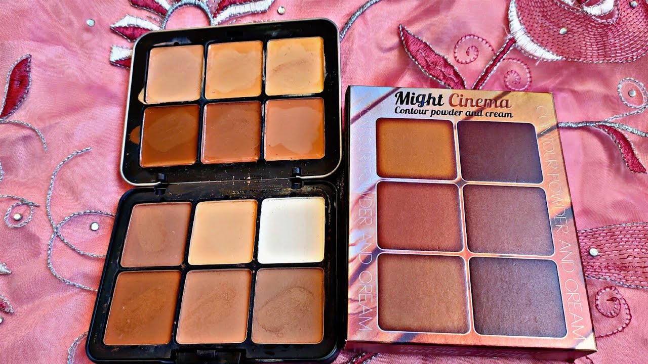 كونتور مايت سينما كريم اند بودر عيوبه ومميزاته شرح كامل Might Cinema Contouring